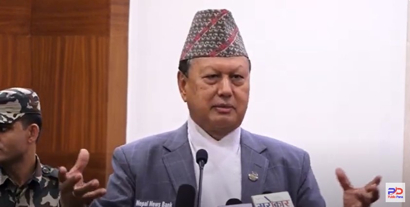 औषधी बिक्रीमा बेथिति नियन्त्रण गर्ने स्वास्थ्यमन्त्री बस्नेतको दावी - भिडियो सहित